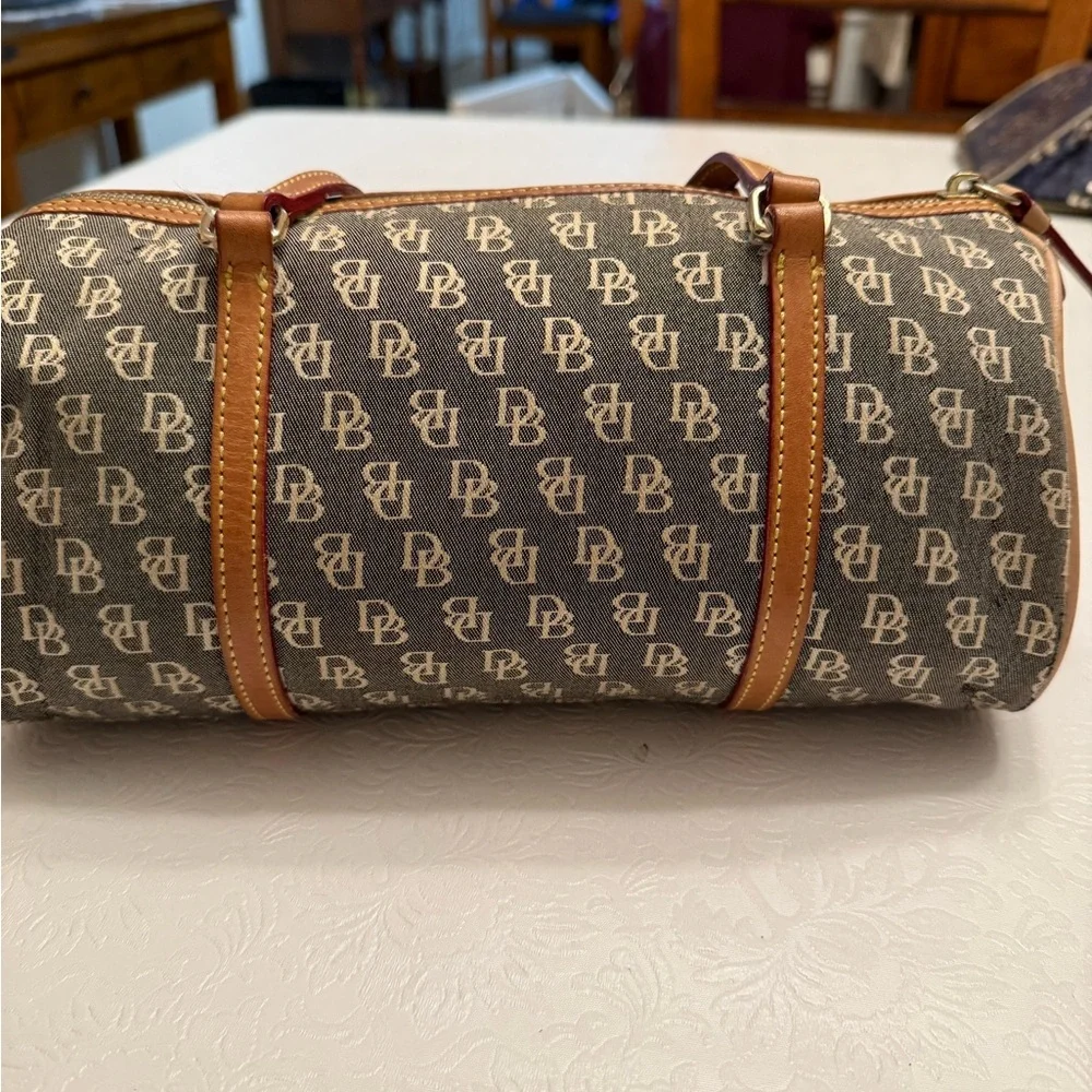 Dooney & Bourke Signature Canvas Barrel Bag - Picture 2 of 5